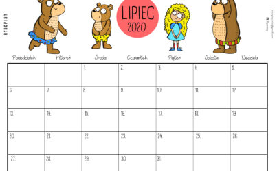 Kalendarz LIPIEC 2020